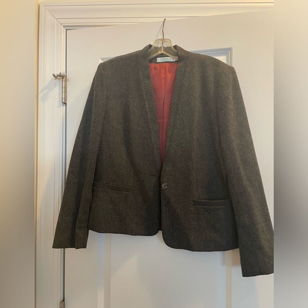 Gray Women’s 12 Wool Blend Prestige Jacket